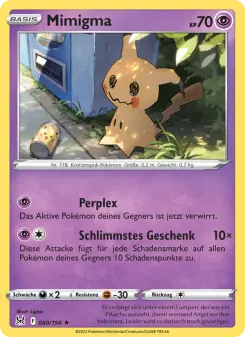 Pokémon-Karte Mimigma 080/196