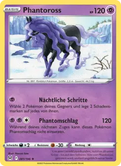 Pokémon-Karte Phantoross 081/196