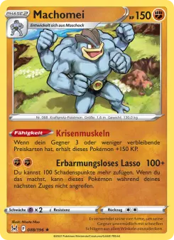 Pokémon-Karte Machomei 088/196