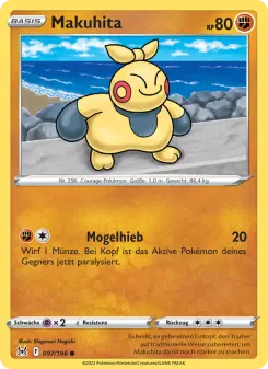Pokémon-Karte Makuhita 097/196
