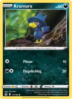 Pokémon-Karte Kramurx 114/196