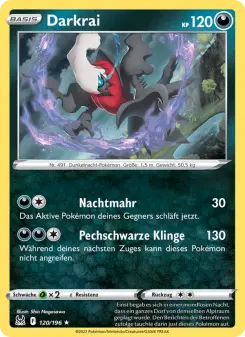 Pokémon-Karte Darkrai 120/196