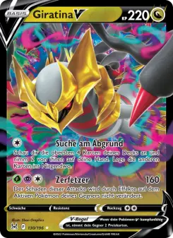 Pokémon-Karte Giratina V 130/196