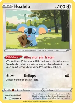Pokémon-Karte Koalelu 149/196