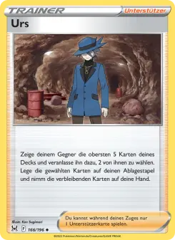 Pokémon-Karte Urs 166/196