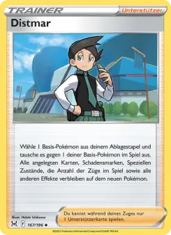 Pokémon-Karte Distmar 167/196