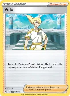 Pokémon-Karte Volo 169/196
