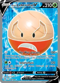 Pokémon-Karte Hisui-Lektrobal V 172/196
