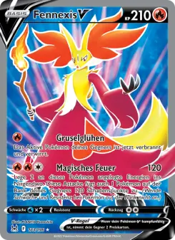 Pokémon-Karte Fennexis V 173/196