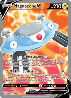 Pokémon-Karte Magnezone V 175/196