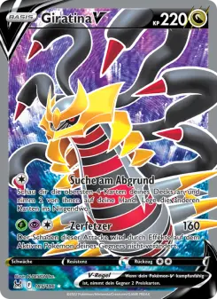 Pokémon-Karte Giratina V 185/196