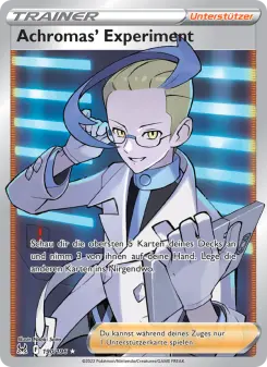 Pokémon-Karte Achromas' Experiment 190/196