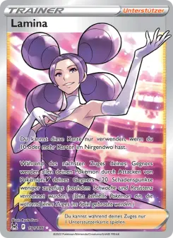Pokémon-Karte Lamina 191/196