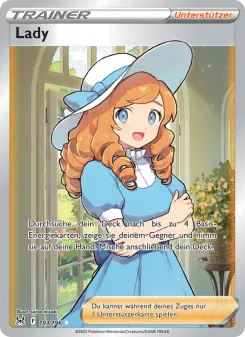 Pokémon-Karte Lady 193/196