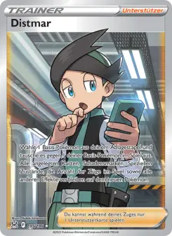 Pokémon-Karte Distmar 195/196