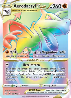 Pokémon-Karte Aerodactyl VSTAR 199/196