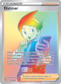 Pokémon-Karte Distmar 210/196