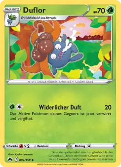 Pokémon-Karte Duflor 002/159