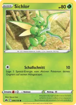 Pokémon-Karte Sichlor 006/159