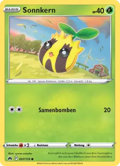 Pokémon-Karte Sonnkern 007/159