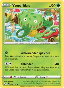 Pokémon-Karte Venuflibis 012/159