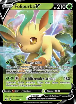 Pokémon-Karte Folipurba V 013/159
