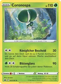 Pokémon-Karte Coronospa 017/159