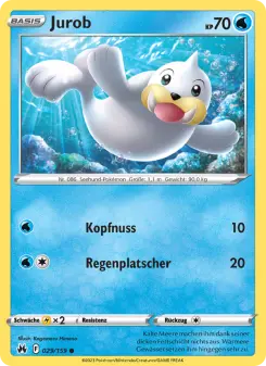 Pokémon-Karte Jurob 029/159