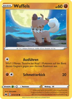Pokémon-Karte Wuffels 073/159
