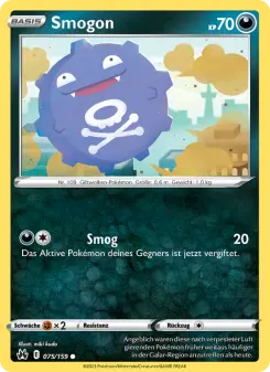 Pokémon-Karte Smogon 075/159