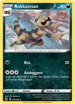 Pokémon-Karte Rokkaiman 079/159