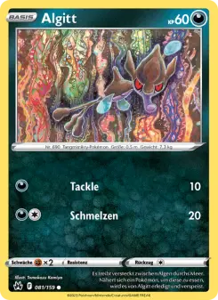 Pokémon-Karte Algitt 081/159