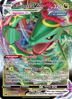 Pokémon-Karte Rayquaza VMAX 102/159