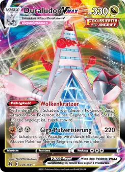 Pokémon-Karte Duraludon VMAX 104/159