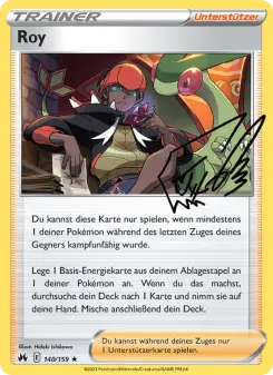Pokémon-Karte Roy 140/159