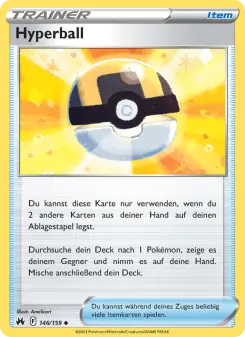 Pokémon-Karte Hyperball 146/159