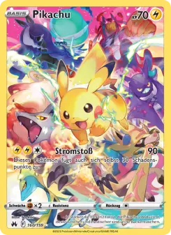 Pokémon-Karte Pikachu 160/159