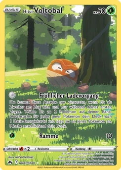 Pokémon-Karte Hisui Voltobal GG01