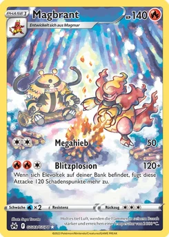 Pokémon-Karte Magbrant GG03