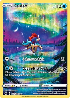 Pokémon-Karte Keldeo GG07