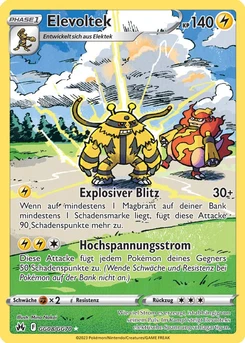 Pokémon-Karte Elevoltek GG08