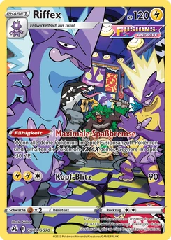 Pokémon-Karte Riffex GG09