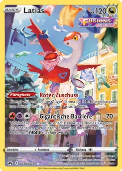 Pokémon-Karte Latias GG20
