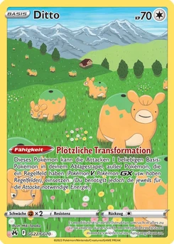 Pokémon-Karte Ditto GG22