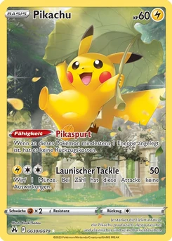 Pokémon-Karte Pikachu GG30