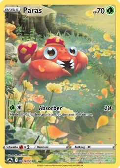 Pokémon-Karte Paras GG32