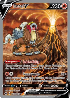 Pokémon-Karte Entei V GG36