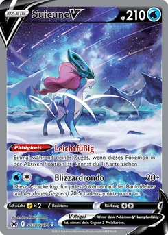Pokémon-Karte Suicune V GG38