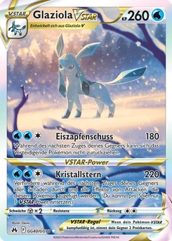 Pokémon-Karte Glaziola VSTAR GG40