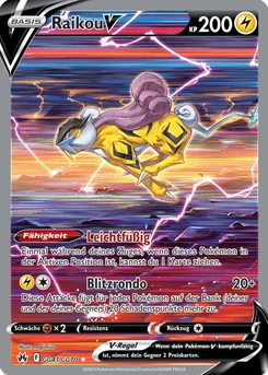 Pokémon-Karte Raikou V GG41